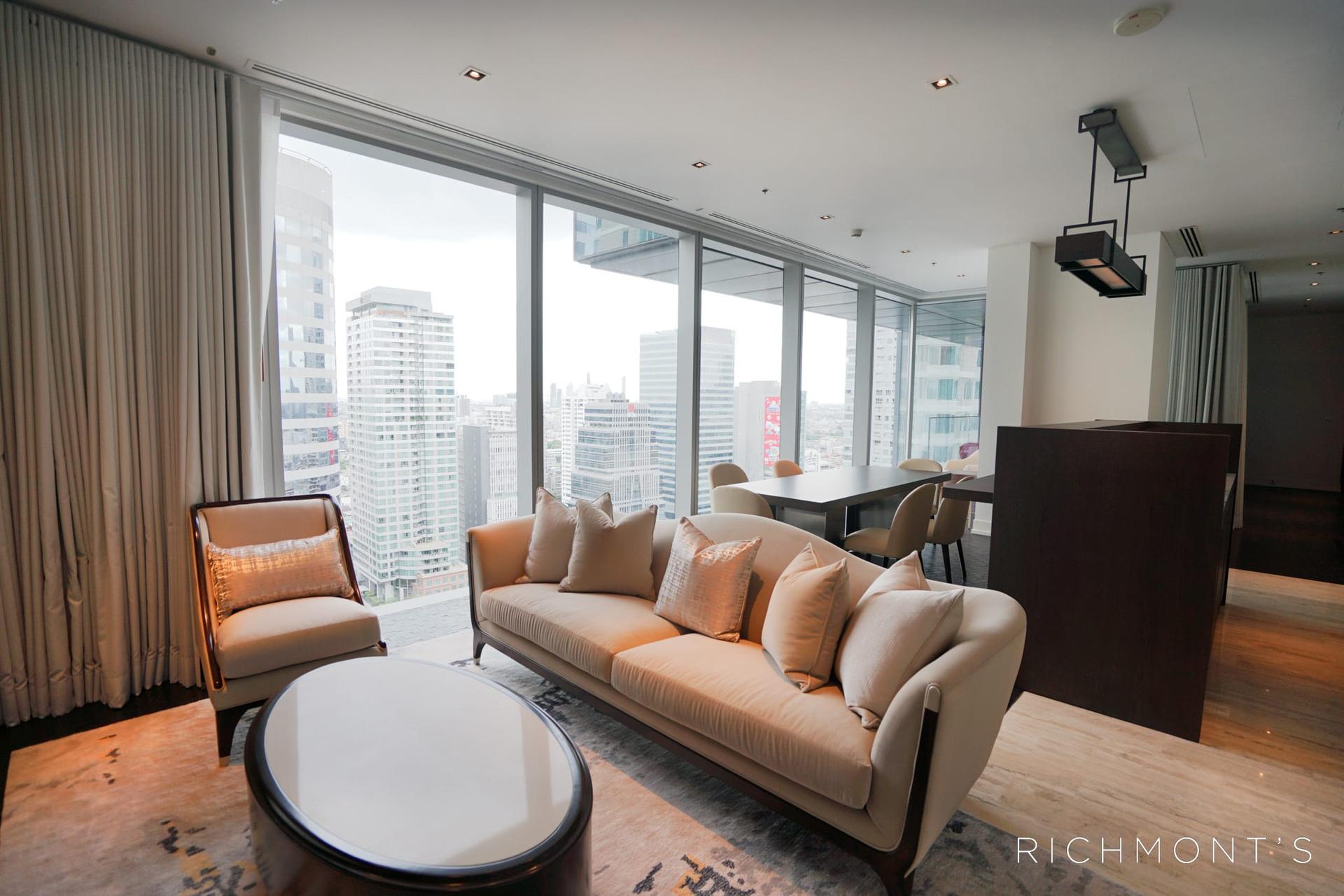 Furnished Three-Bedroom Branded Residence with Balcony in Bangkok, Thailand