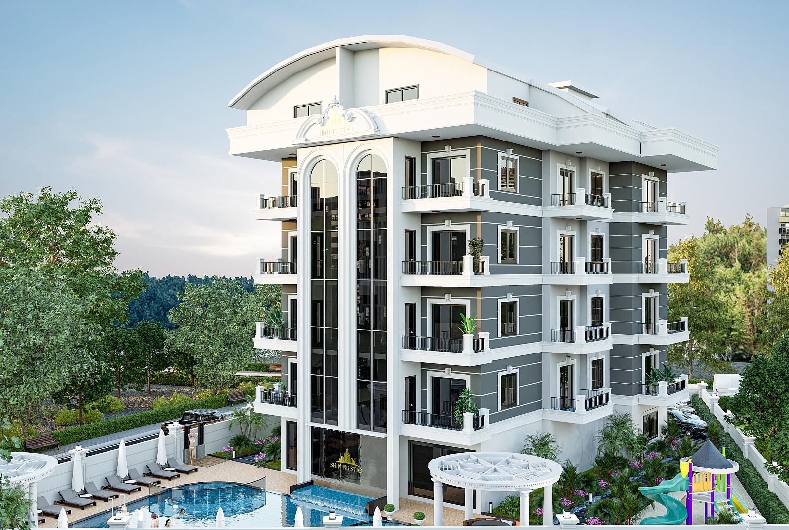 Apartments in Oba, Alanya (AYT-04185) — photograph 2